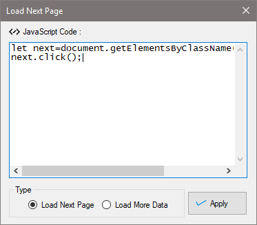 Web Scraping - Pagination via JS